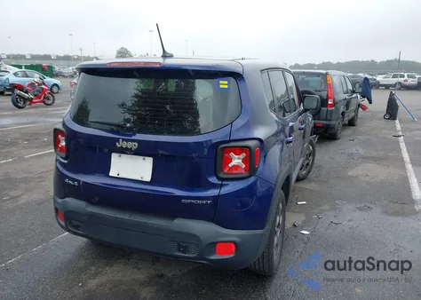 2016 Jeep Renegade Sport z USA, uszkodzony, nr VIN ZACCJBAT7GPC87100